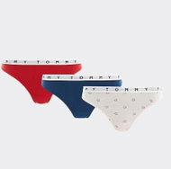 Tommy Hilfiger 3Pack UW0UW02521 0XW - Thong
