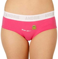 Andrie PS 2427 B - pink, frog - Pants