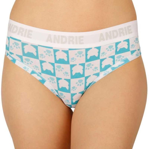 Andrie PS 2405 B - turquoise, cat, sized. XL - Pants - Main image