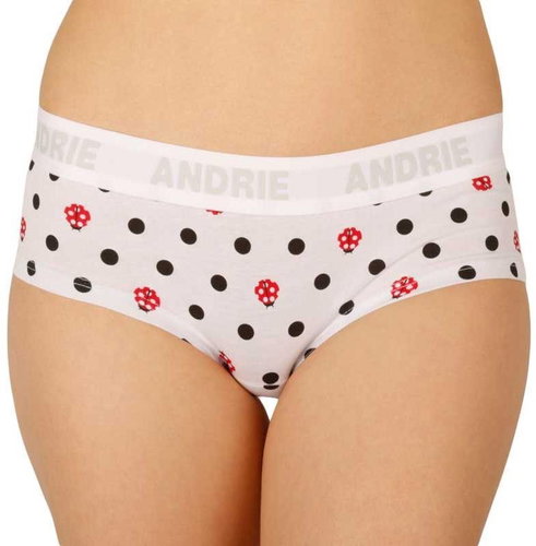 Andrie PS 2408 A - black polka dots, sizing. XL - Pants - Main image