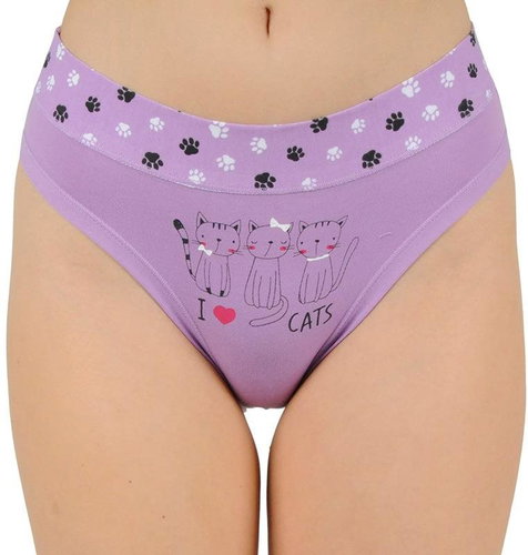 Andrie PS 2852 C - purple - Pants - Main image