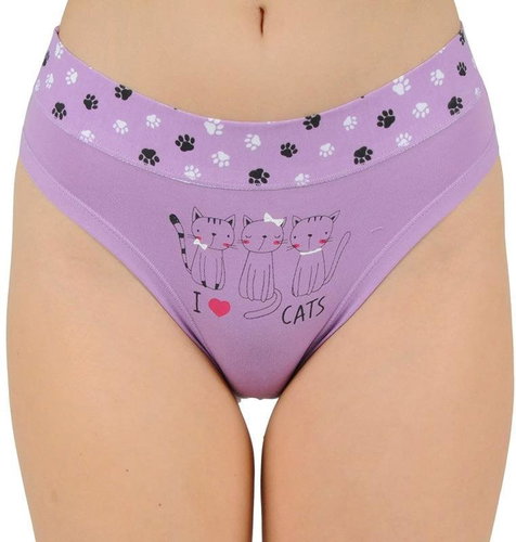 Andrie PS 2852 C - purple, sizing. M - Pants - Main image