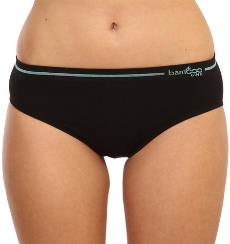 Gina 00023 - black with blue - Pants - Main image