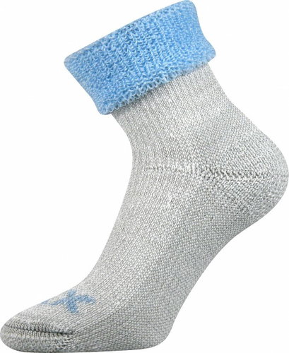 VoXX Quanta - light blue hem - Socks - Main image