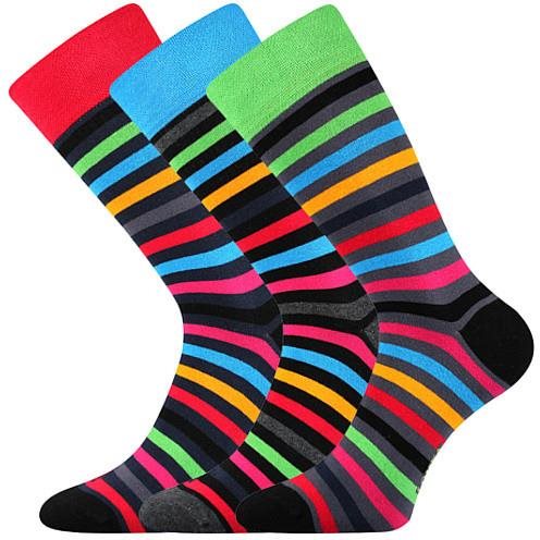 Lonka Deline - (stripes), size 39 - 42 - Socks - Main image