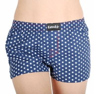 Emes 005 - dark blue, stars, sizing. L - Boxer Shorts