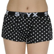 Styx T1055 - black and white, sizing. L - Boxer Shorts