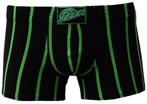Styx Q668 - black and green stripe, sizing. S - Boxer Briefs - Main image
