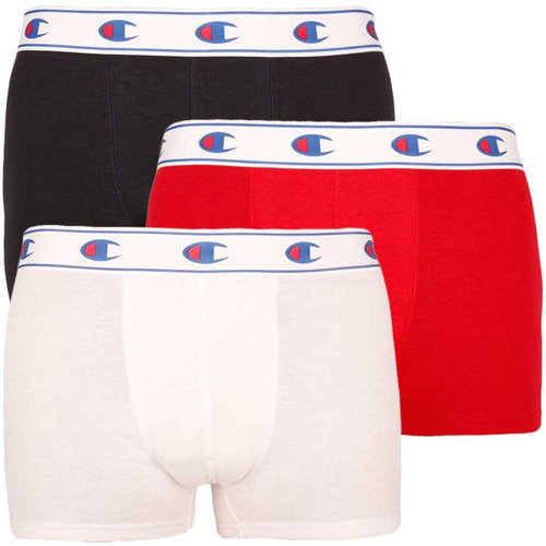 Champion 3Pack Y09PL-9HZ - modrá/červená/bílá, vel. S - Boxerky - Hlavní obrázek