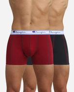 Champion 2Pack Y081T-9MU-black/red, size 2.5 mm, sized 2.5 mm. L - Boxer Briefs