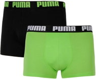 Puma 2Pack 521015001 304 - black/green, sized 2.5 mm L - Boxer Briefs