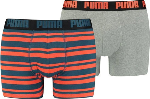 Puma 2Pack 601015001 010 grey/blue/orange, sizing. XL - Boxer Briefs - Main image