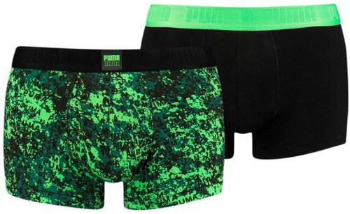 Puma 2Pack 701202500 004 black/green, sizing. XL - Boxer Briefs - Main image
