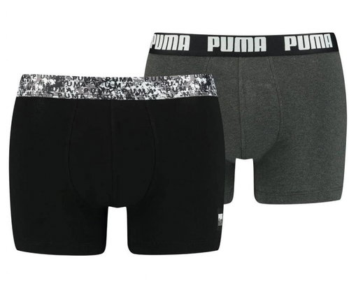 Puma 2Pack 701202499 001 black/gray, sizing. L - Boxer Briefs - Main image