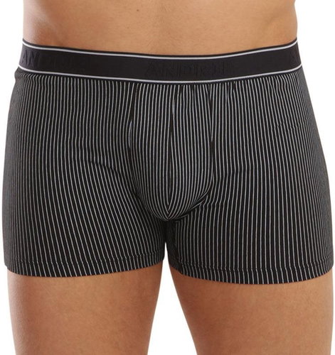 Andrie PS 5542 A - black, blue stripes - Boxer Briefs - Main image