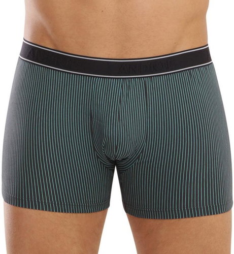 Andrie PS 5542 C - green stripes, sizing. XL - Boxer Briefs - Main image