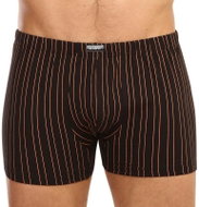 Andrie PS 5332 C - black with orange stripes, sized 1.5 mm. XXL - Boxer Briefs