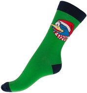 Gosh GP1 - green with bird - Socks