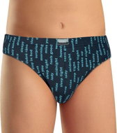 Andrie PS 3502 C - turquoise lettering, sizing. XL - Briefs