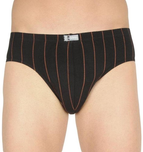Andrie PS 3503 A - black, red stripes, sizing. M - Briefs - Main image