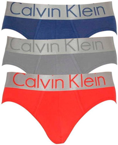 Calvin Klein 3Pack NB2452A-KHX, sizing. S - Briefs - Main image