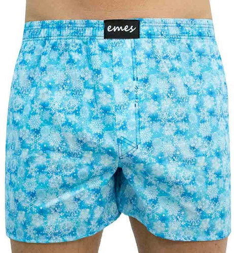 Emes 033 - blue, sizing. S - Boxer Shorts - Main image