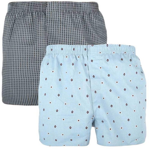 Nur Der 2Pack 827759-grau/hellblau gemustert, sizing. L - Boxer Shorts - Main image