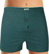 Andrie PS 5497 C - green pattern, size 2.5 mm M - Boxer Shorts