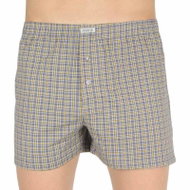 Andrie PS 5303 A - grey and yellow, size 3XL - Boxer Shorts