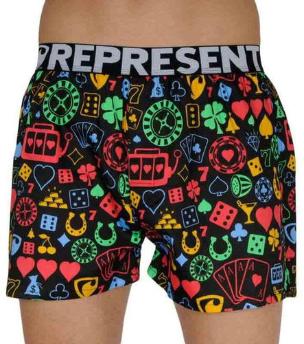Represent R1M-BOX-0758 - hazard, sizing. S - Boxer Shorts - Main image