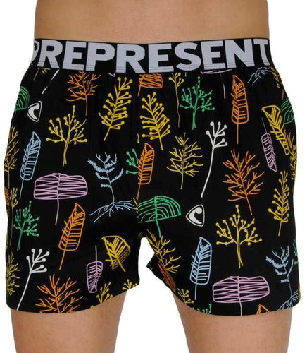 Represent R1M-BOX-0759 - herbs, size 3.5 mm. S - Boxer Shorts - Main image