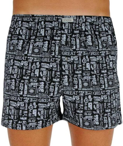 Andrie PS 5232 A - black, sizing. XXL - Boxer Shorts - Main image