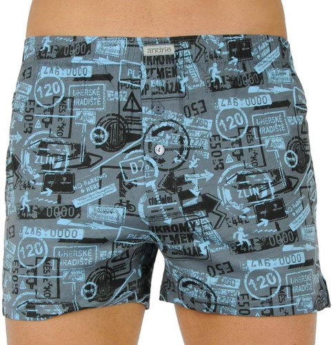 Andrie PS 5568 C - dark grey, sizing. L - Boxer Shorts - Main image