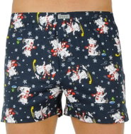 Andrie PS 5599 B - dark blue, bear - Boxer Shorts