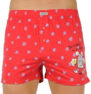 Andrie PS 5556 C - red, sizing. L - Boxer Shorts