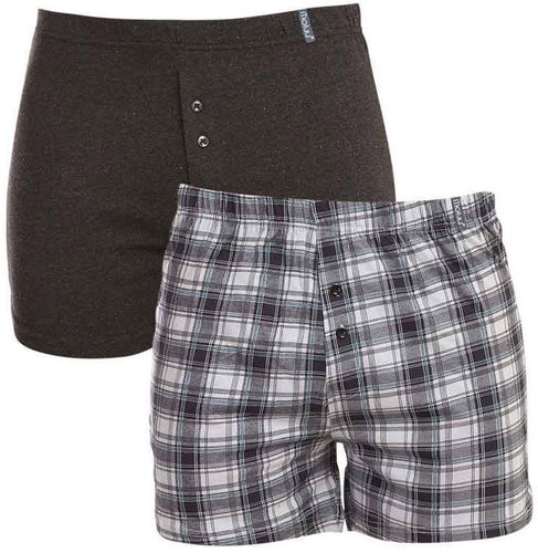 Molvy 2Pack KP-075-BBU, sizing. M - Boxer Shorts - Main image