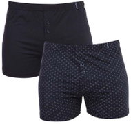 Molvy 2Pack KP-076-BBU, sizing. XL - Boxer Shorts