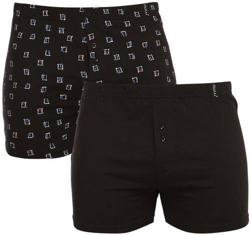 Molvy 2Pack KP-078-BBU, sizing. XXL - Boxer Shorts - Main image