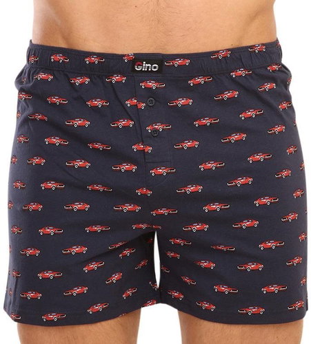 Gino 75171 - dark blue, sizing. S - Boxer Shorts - Main image