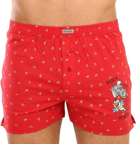 Andrie PS 5557 B - red - Boxer Shorts - Main image