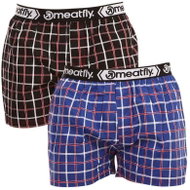 Meatfly 2Pack Bandit - Royal blue, sizing. M - Boxer Shorts