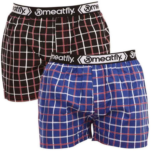 Meatfly 2Pack Bandit - Royal blue, sizing. L - Boxer Shorts - Main image