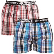 Meatfly 2Pack Bandit - Sea blue, sizing. S - Boxer Shorts