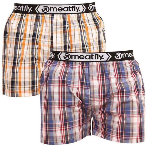 Meatfly 2Pack Bandit - Grey blue - Boxer Shorts - Main image