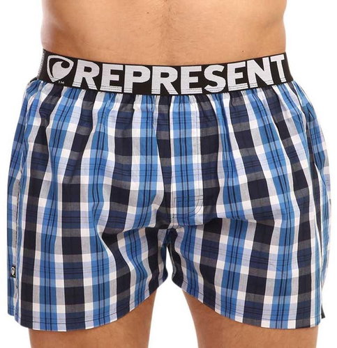 Represent R0M-BOX-0232 - blue, sizing. S - Boxer Shorts - Main image