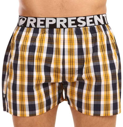 Represent R0M-BOX-0231 - yellow, sizing. S - Boxer Shorts - Main image