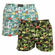 Meatfly 2Pack Agostino - green comics, sized 2. XL - Boxer Shorts