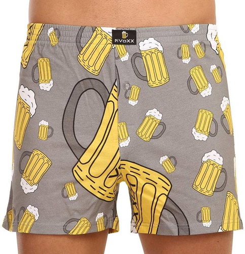 VoXX Karlos - beer big/gray, size 1.5 mm M - Boxer Shorts - Main image