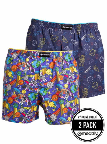 Meatfly 2Pack Agostino - cosmo, sizing. M - Boxer Shorts - Main image