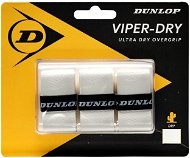 Tenisz grip DUNLOP Viper-Dry Markolat, fehér - Tenisová omotávka